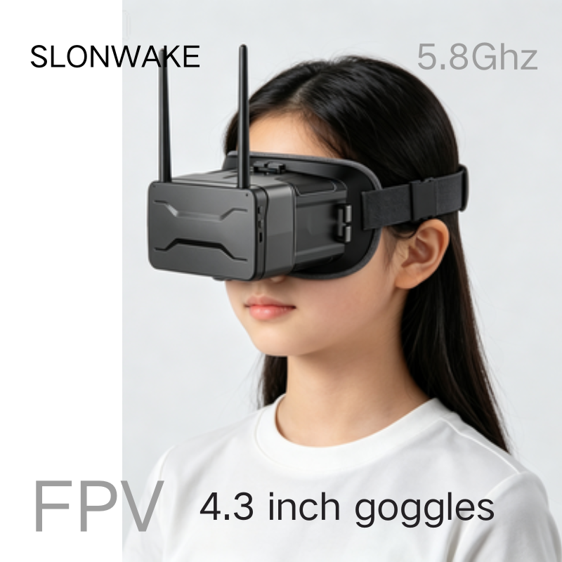 Drone Racing Goggles - 5.8G FPV очки с экраном 4.3